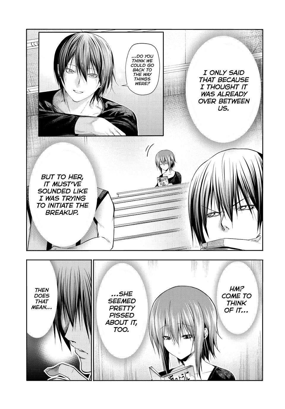 Grand Blue Manga Chapter 86 page 4 - No Reaction Game scene