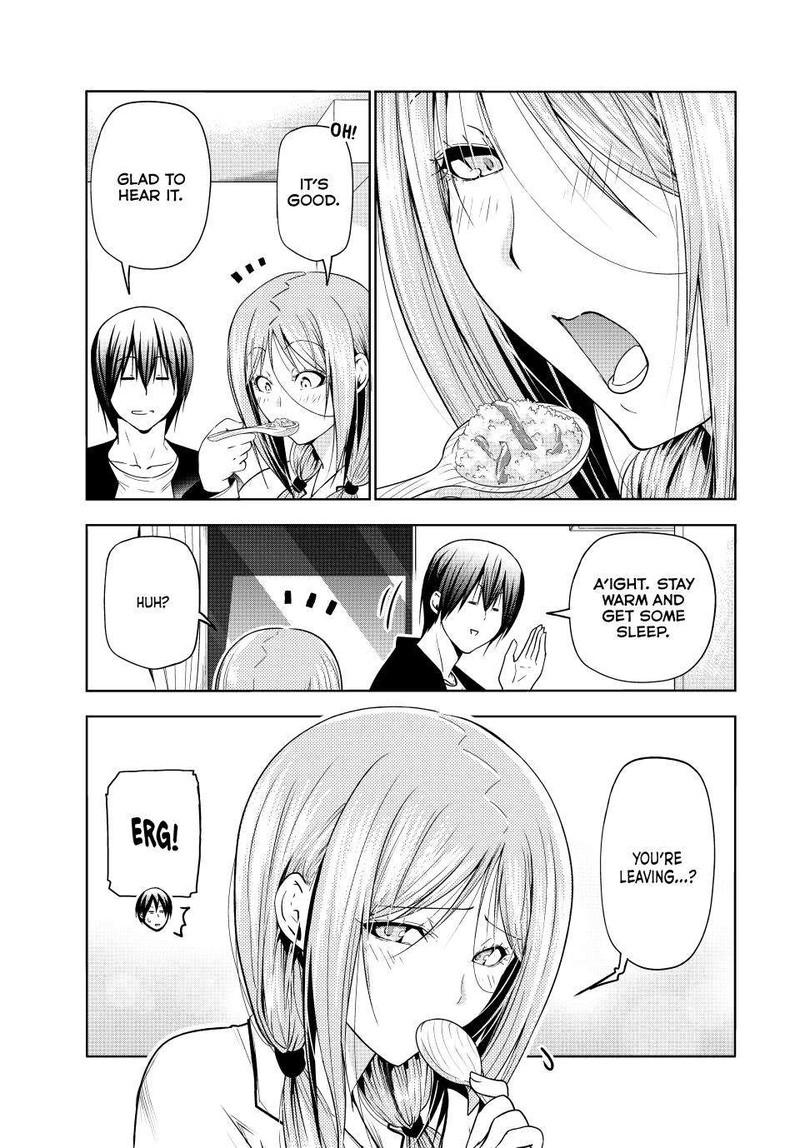 Grand Blue Manga Chapter 89 page 11 - Sakurako Busujima scene