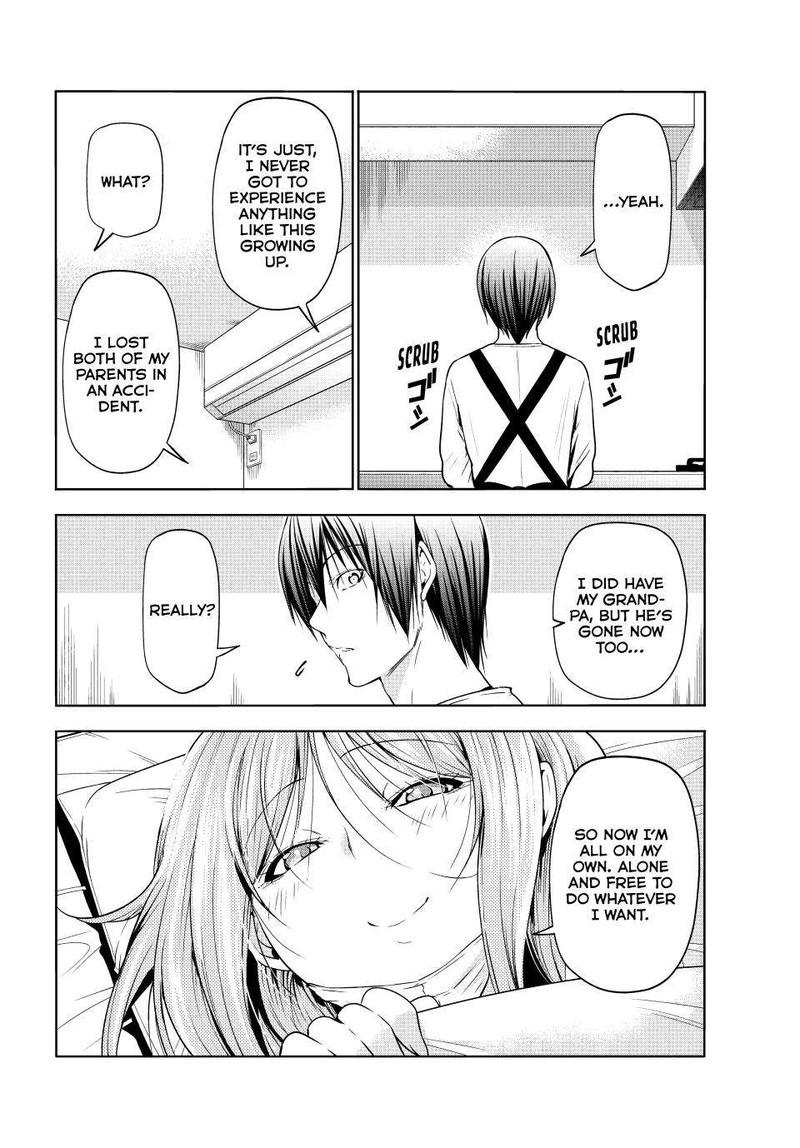 Grand Blue Manga Chapter 89 page 14 - Sakurako Busujima scene