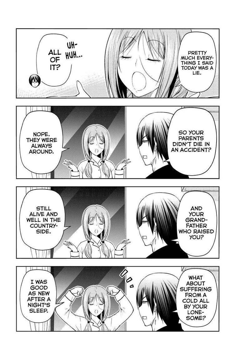 Grand Blue Manga Chapter 89 page 34 - Sakurako Busujima scene