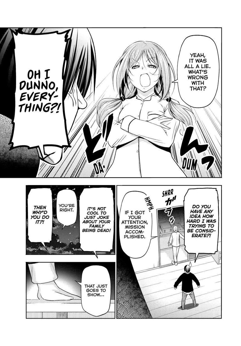 Grand Blue Manga Chapter 89 page 35 - Sakurako Busujima scene