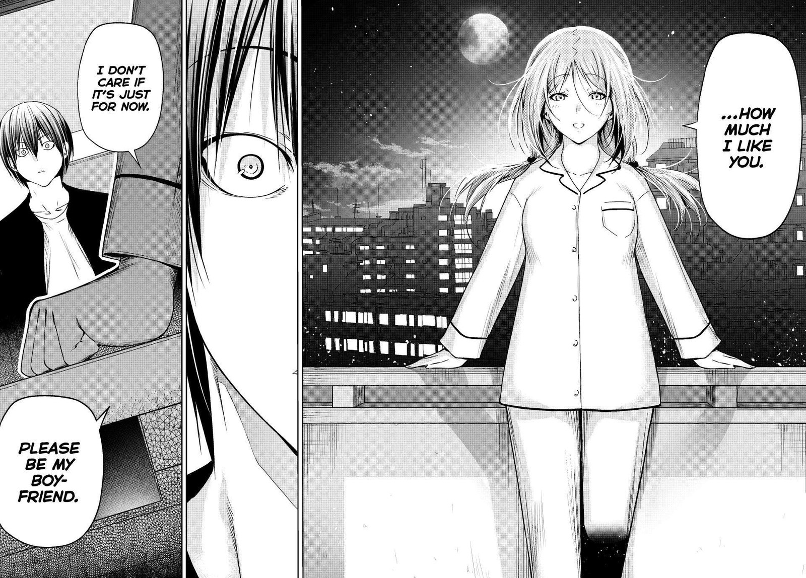 Grand Blue Manga Chapter 89 page 36 - Sakurako Busujima scene