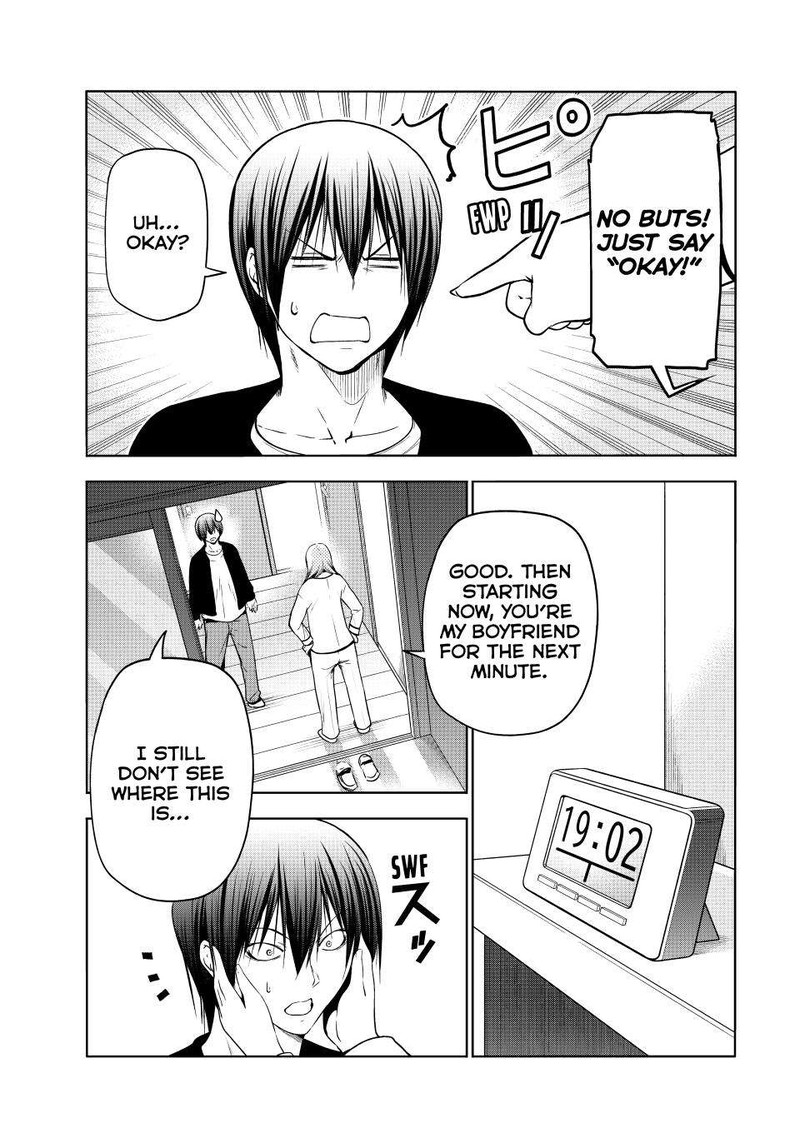 Grand Blue Manga Chapter 89 page 43 - Sakurako Busujima scene