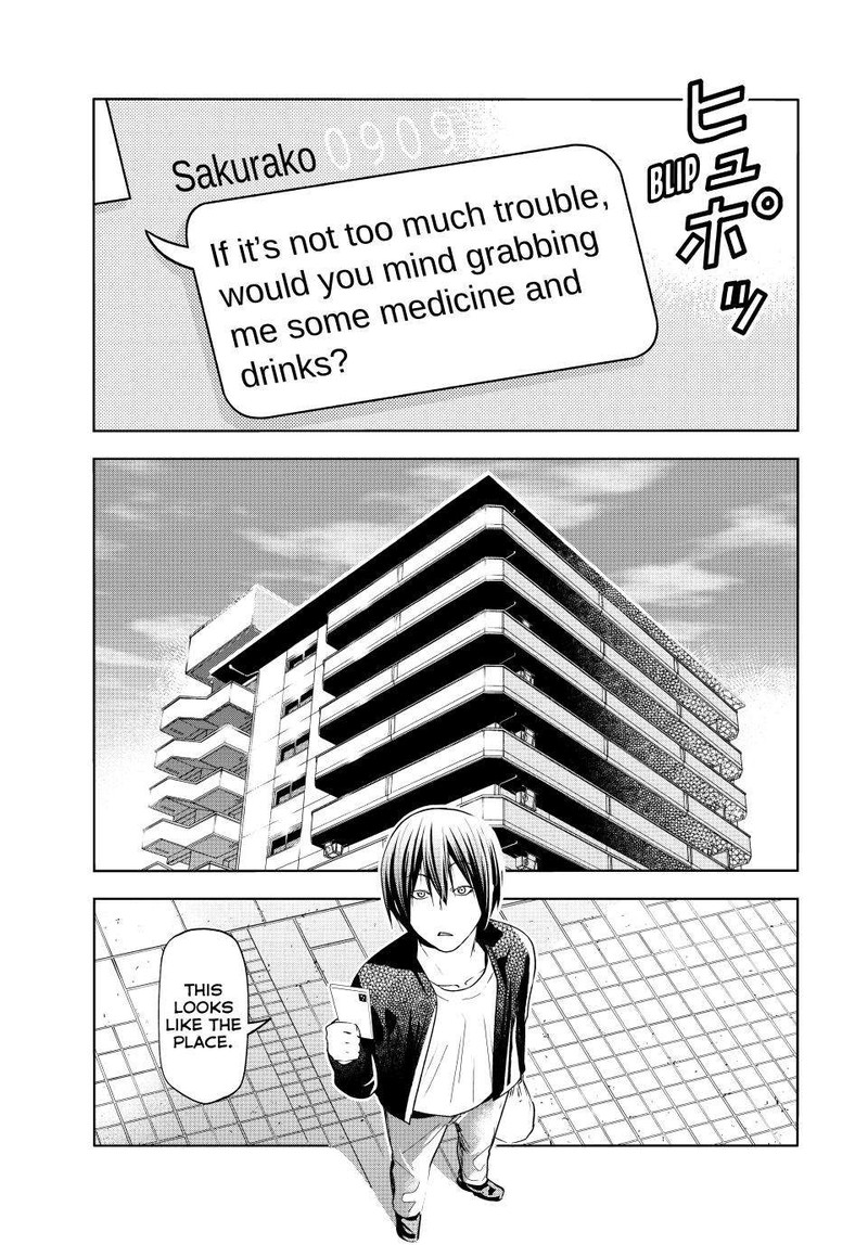 Grand Blue Manga Chapter 89 page 5 - Sakurako Busujima scene