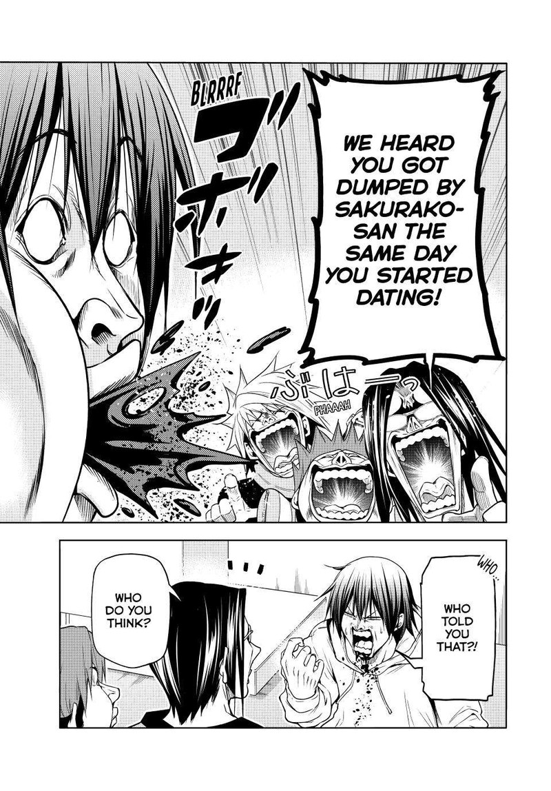 Grand Blue Manga Chapter 89 page 52 - Sakurako Busujima scene