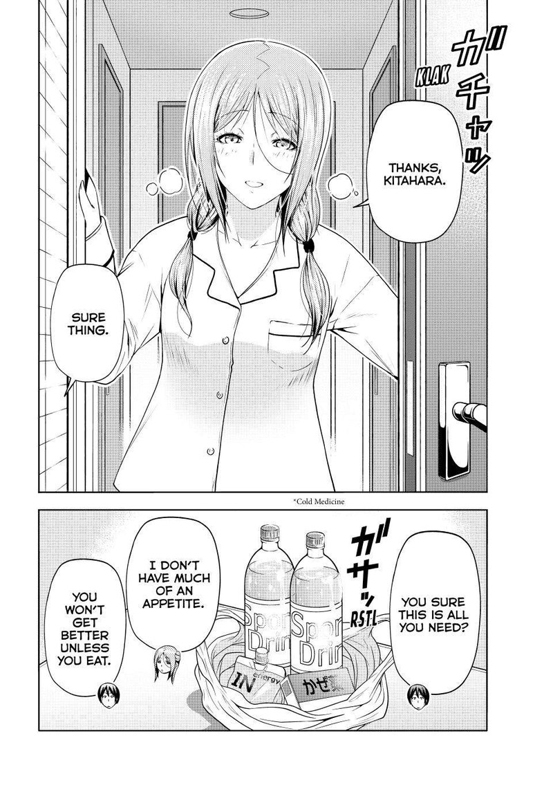 Grand Blue Manga Chapter 89 page 6 - Sakurako Busujima scene