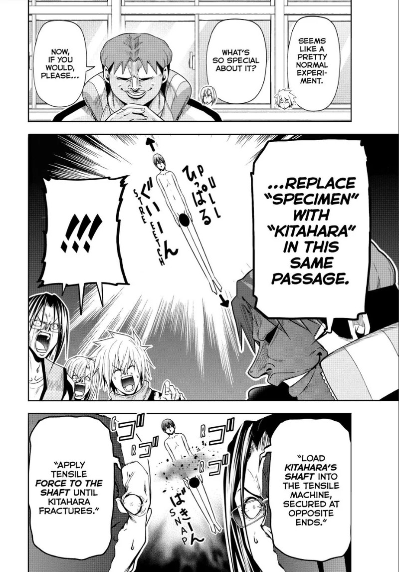 Grand Blue Manga Chapter 90 page 14 - Presentation scene