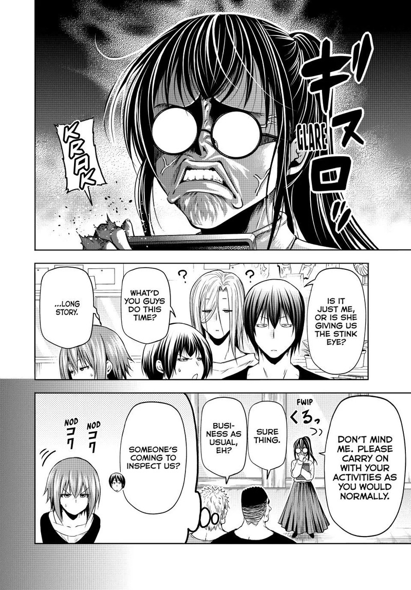 Grand Blue Manga Chapter 91 page 10 - Inspection! scene