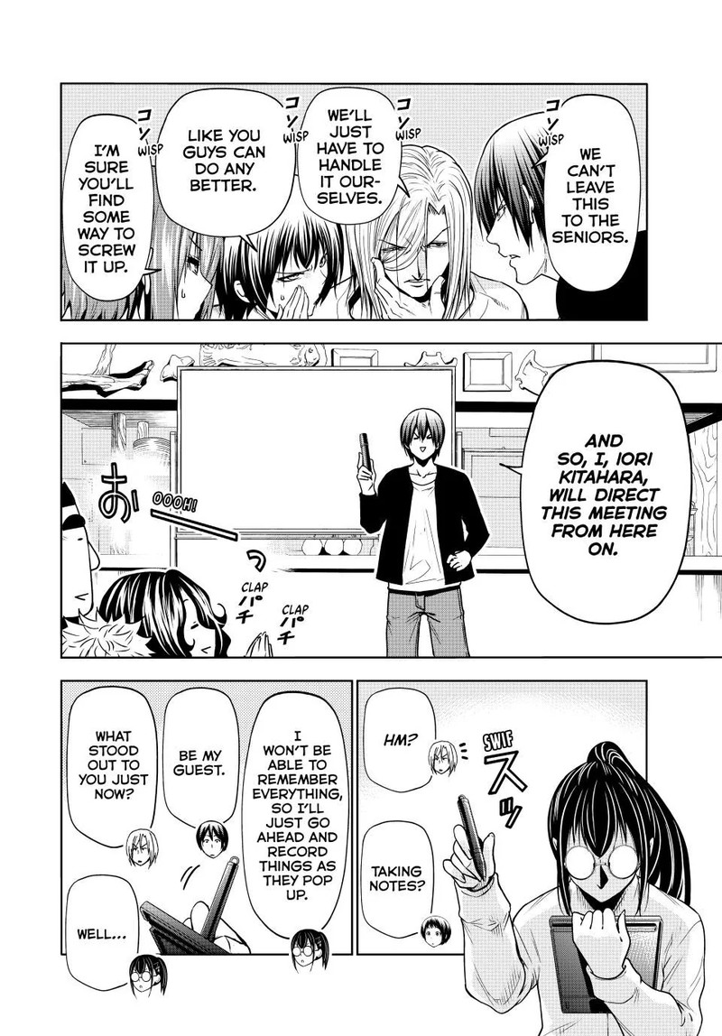 Grand Blue Manga Chapter 91 page 16 - Inspection! scene