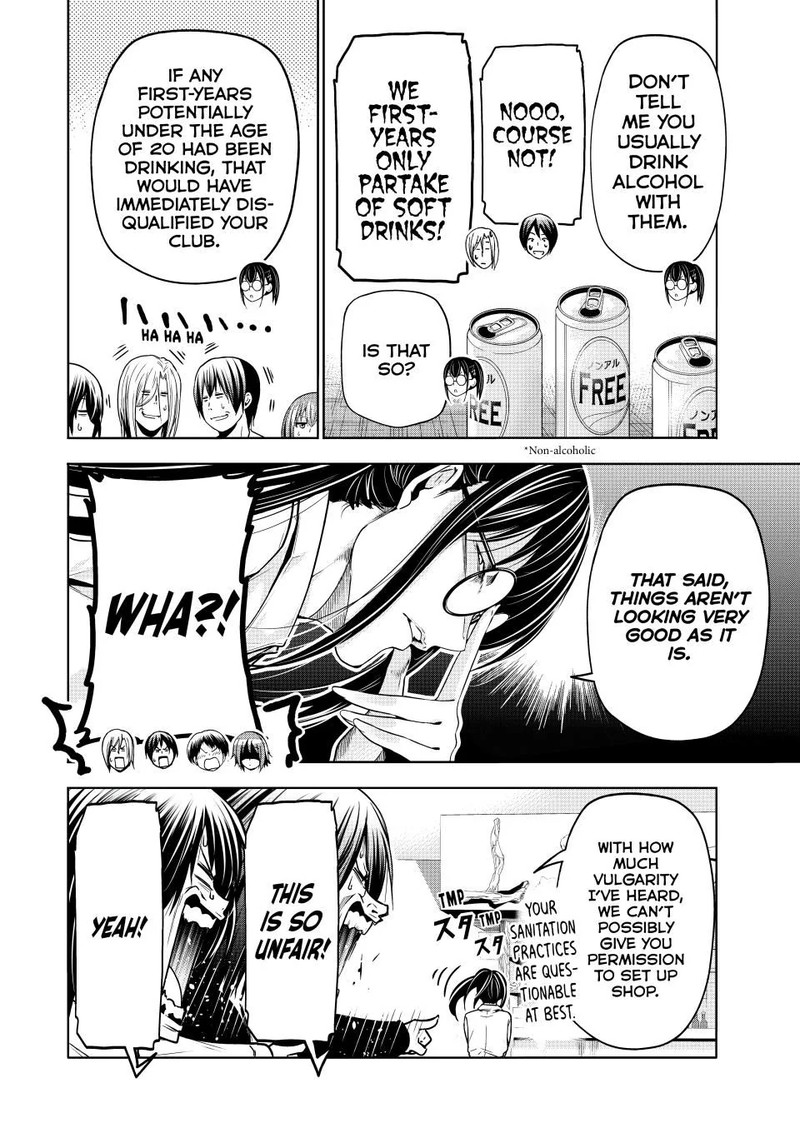 Grand Blue Manga Chapter 91 page 22 - Inspection! scene