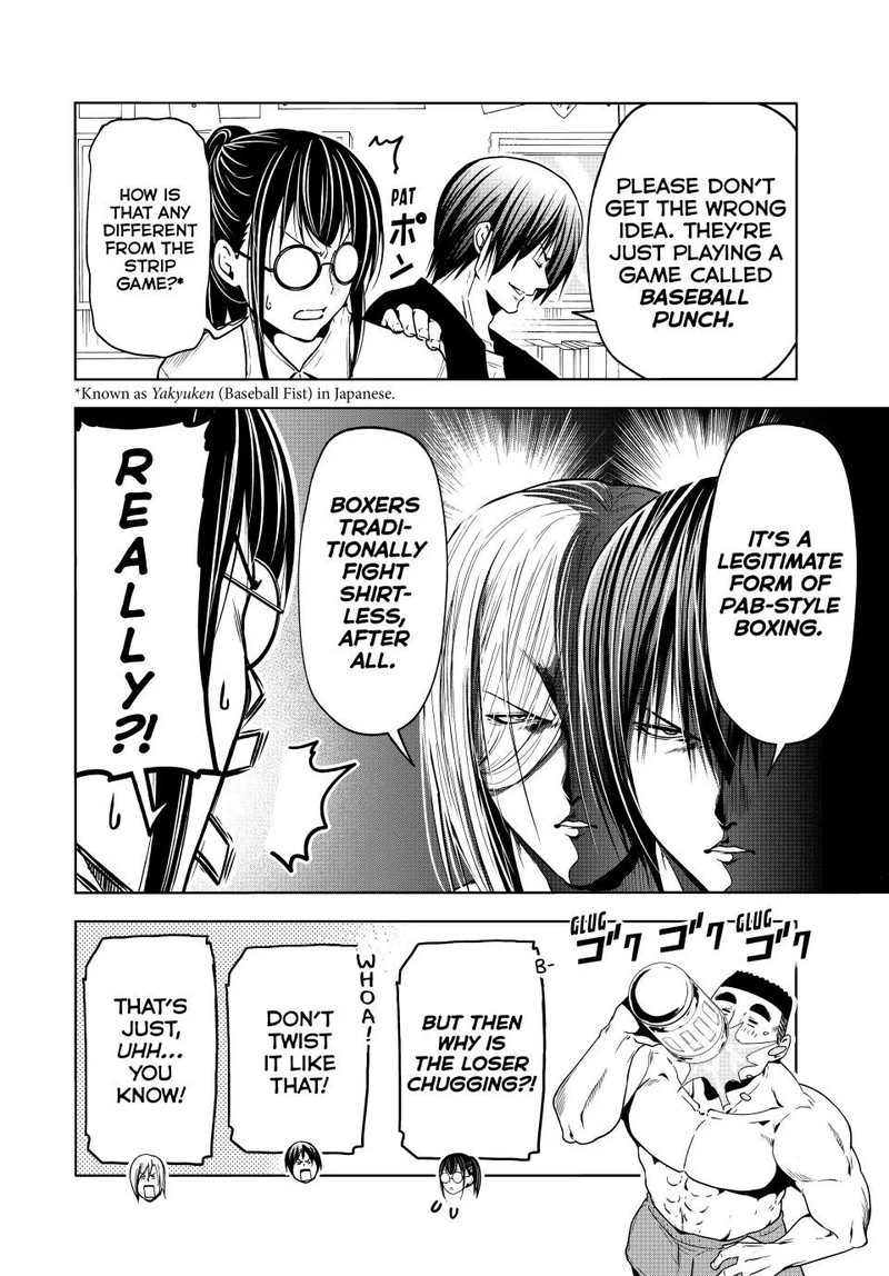 Grand Blue Manga Chapter 91 page 26 - Inspection! scene