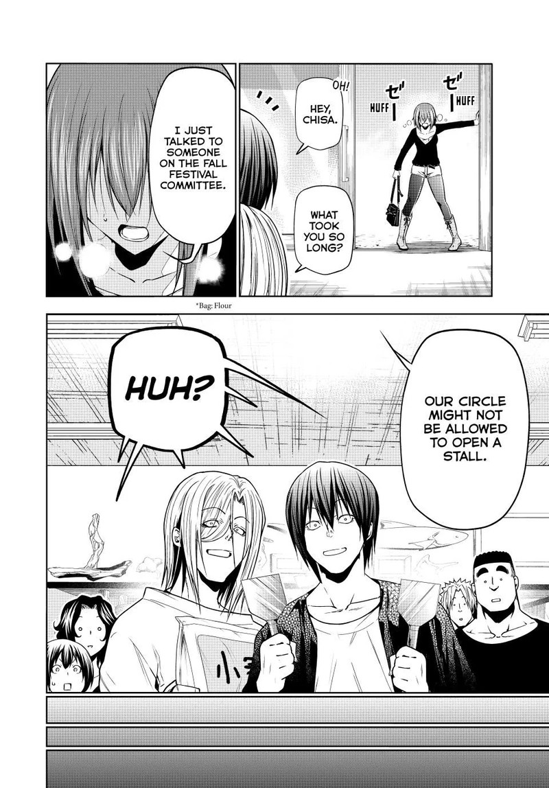 Grand Blue Manga Chapter 91 page 8 - Inspection! scene