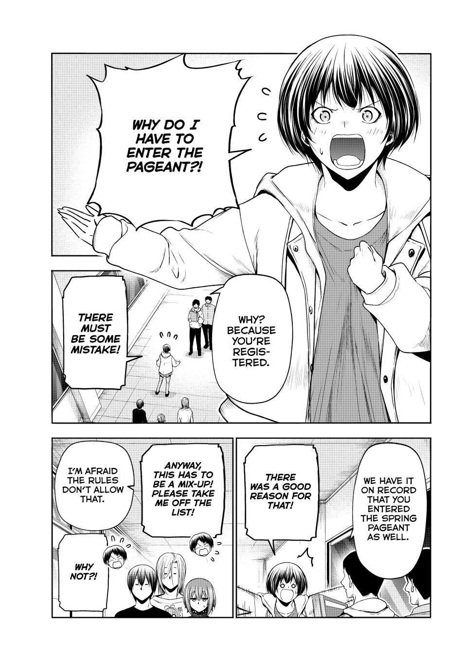 Grand Blue Manga Chapter 93 page 1 - Entry! scene