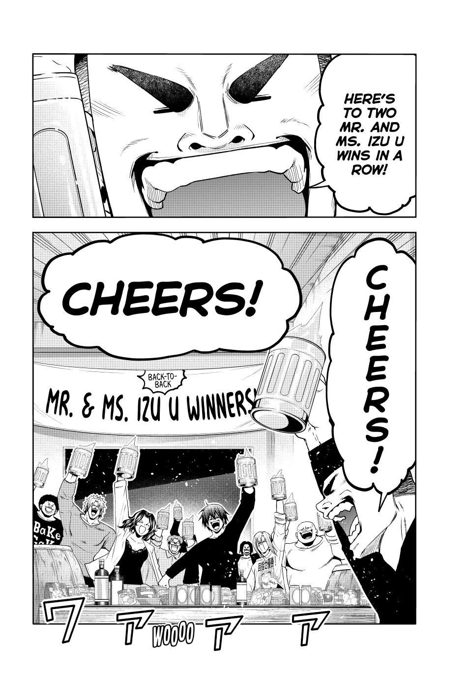 Grand Blue Manga Chapter 94 page 15 - Answer scene