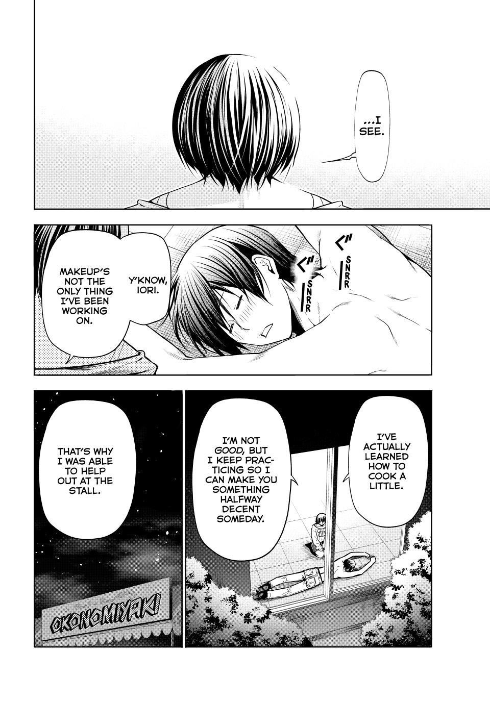 Grand Blue Manga Chapter 94 page 33 - Answer scene