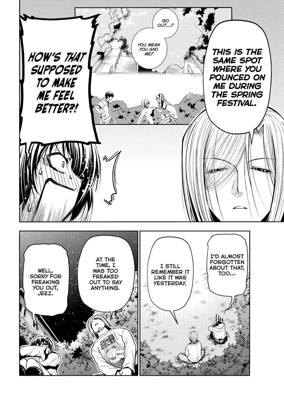 Grand Blue Manga Chapter 94 page 40 - Answer scene