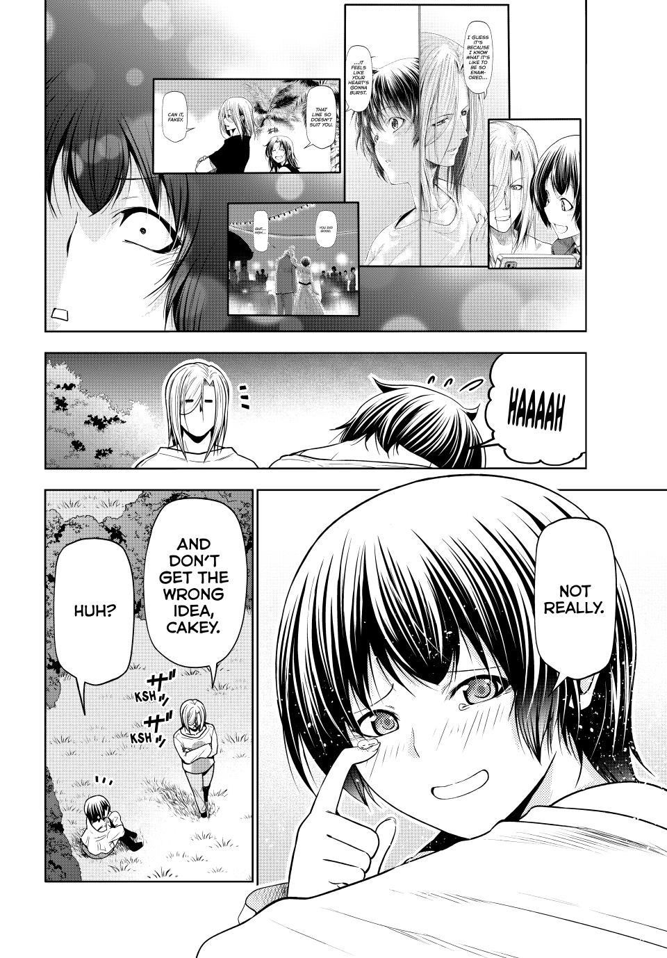 Grand Blue Manga Chapter 94 page 45 - Answer scene