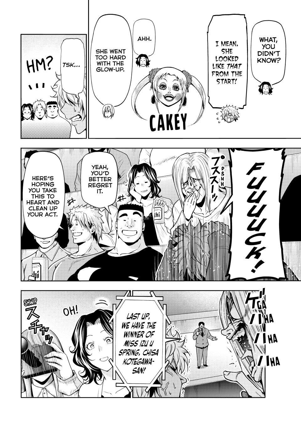 Grand Blue Manga Chapter 94 page 6 - Answer scene