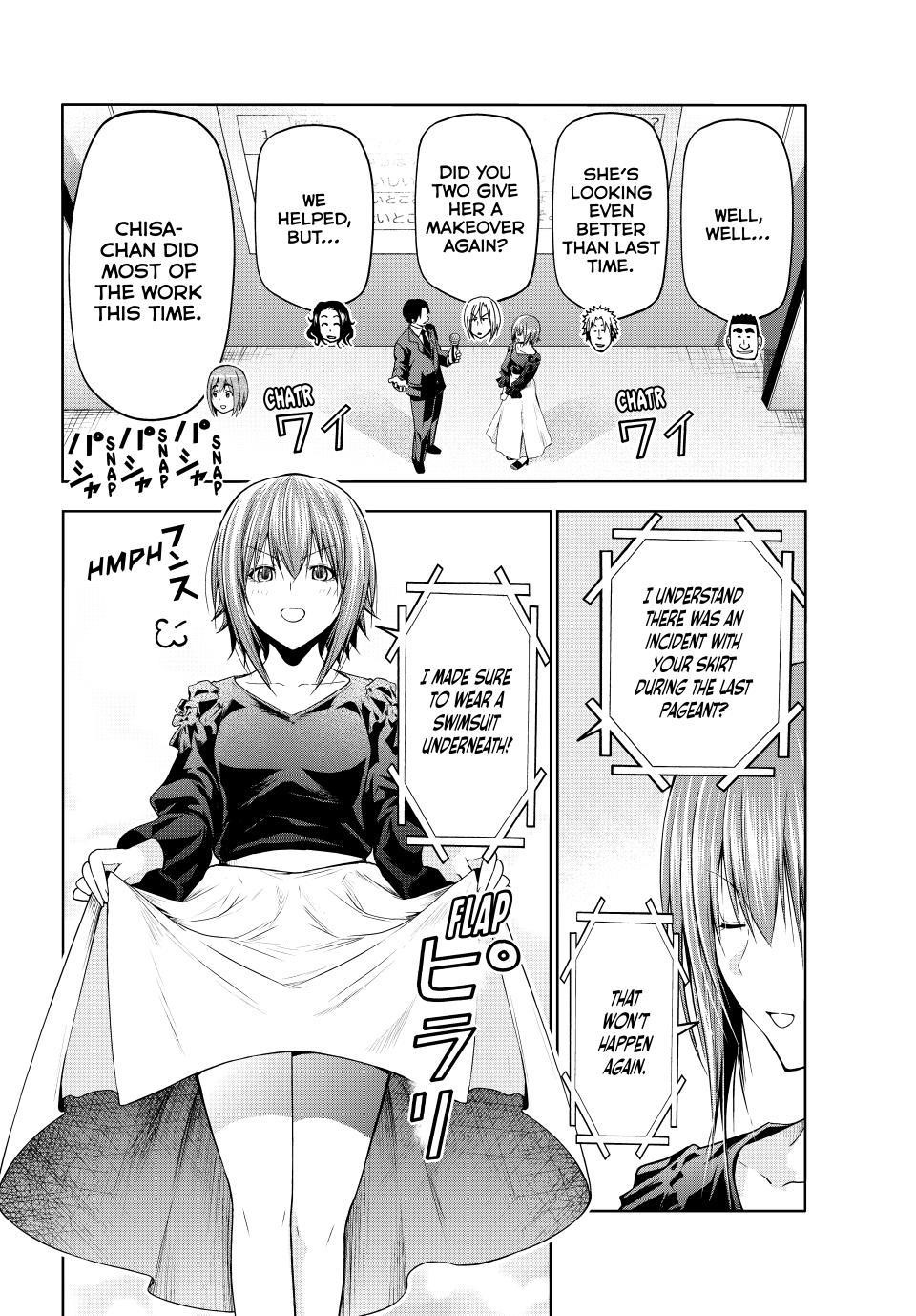 Grand Blue Manga Chapter 94 page 9 - Answer scene