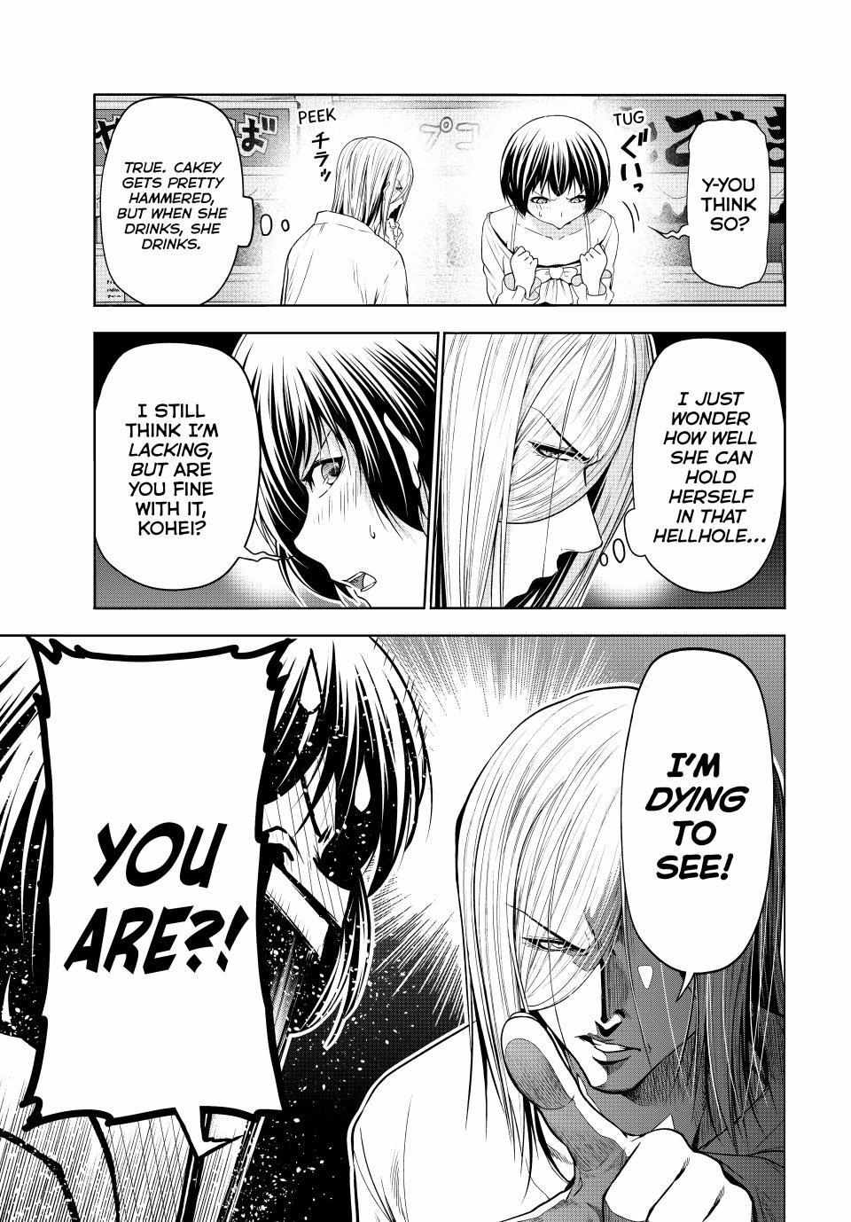 Grand Blue Manga Chapter 95 page 13 - The Night Is Still Young scene