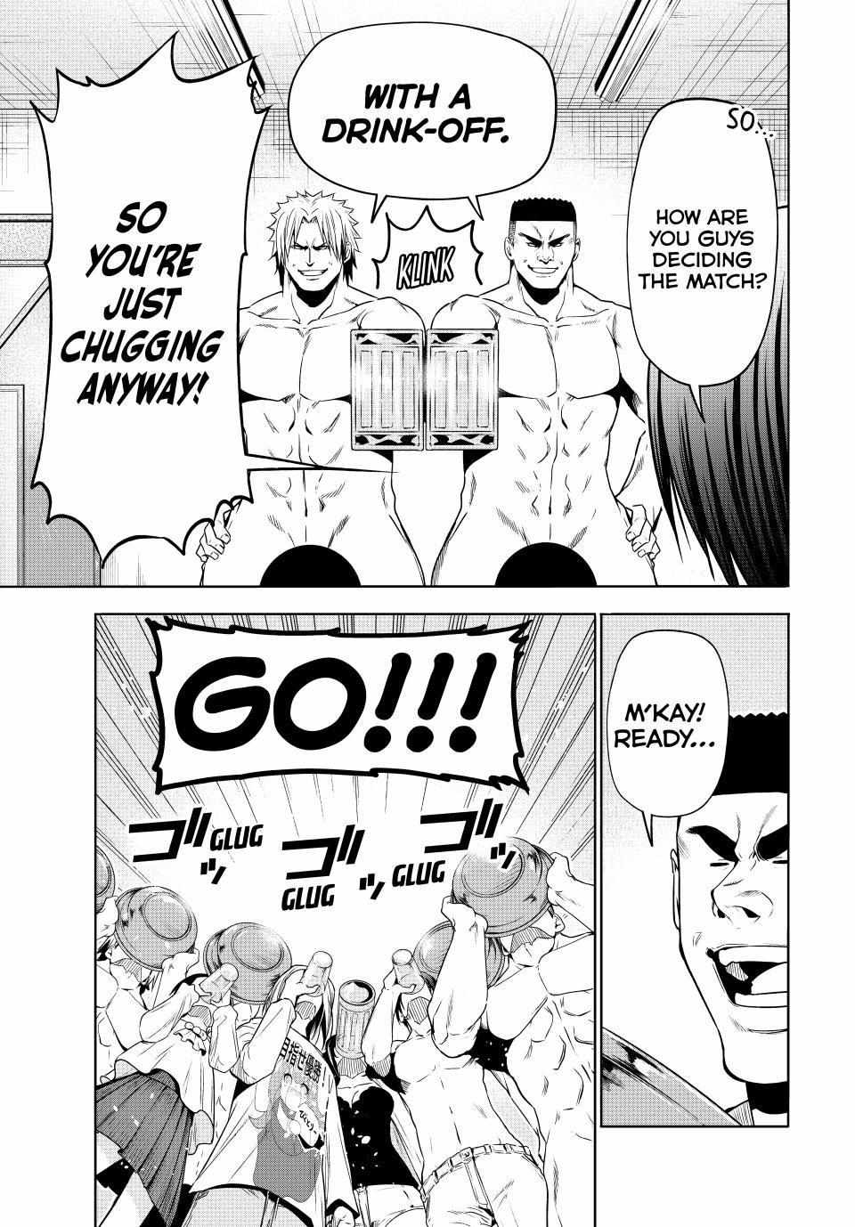 Grand Blue Manga Chapter 95 page 20 - The Night Is Still Young scene