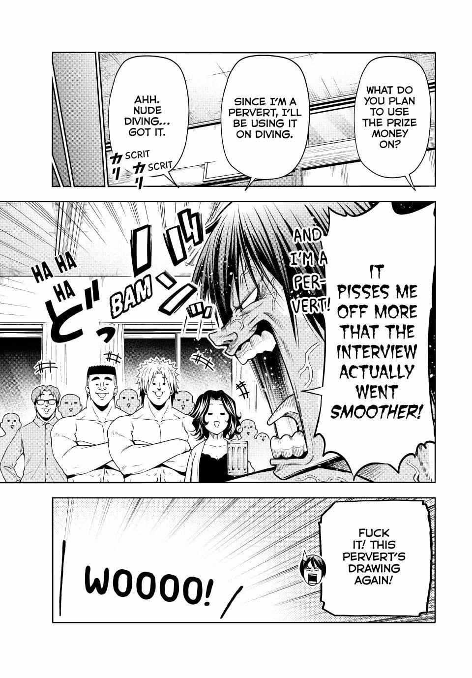 Grand Blue Manga Chapter 95 page 26 - The Night Is Still Young scene