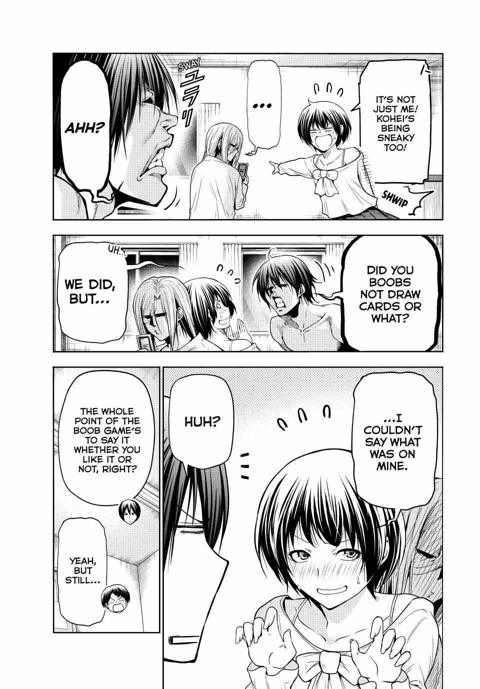 Grand Blue Manga Chapter 95 page 28 - The Night Is Still Young scene