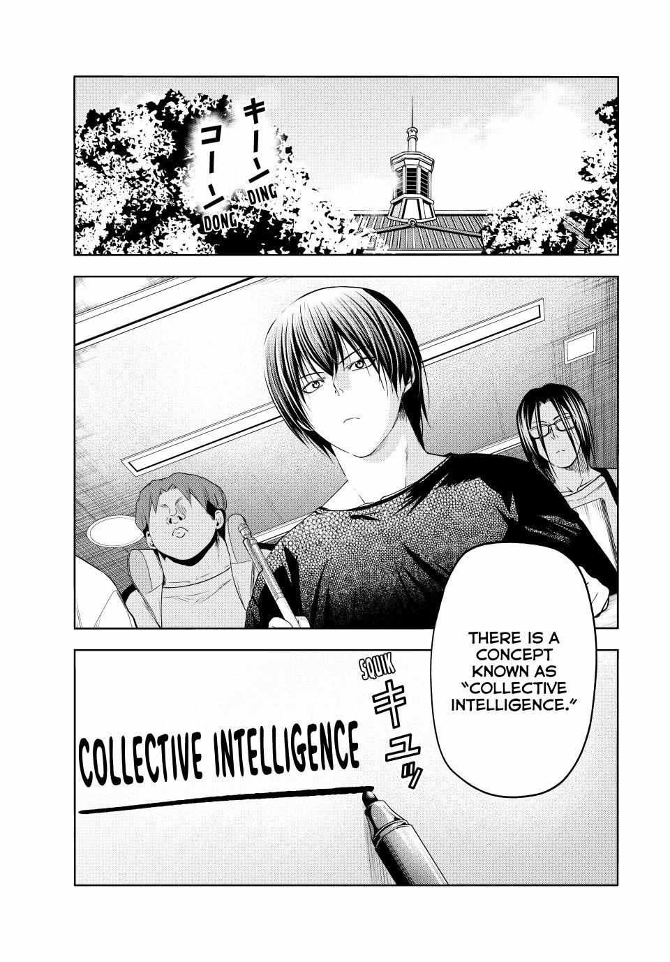 Grand Blue Manga Chapter 96 page 1 - Collective Inteligence scene