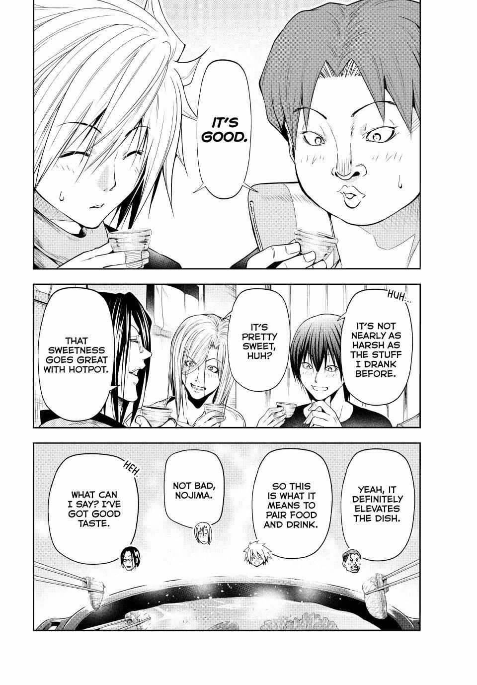 Grand Blue Manga Chapter 96 page 10 - Collective Inteligence scene