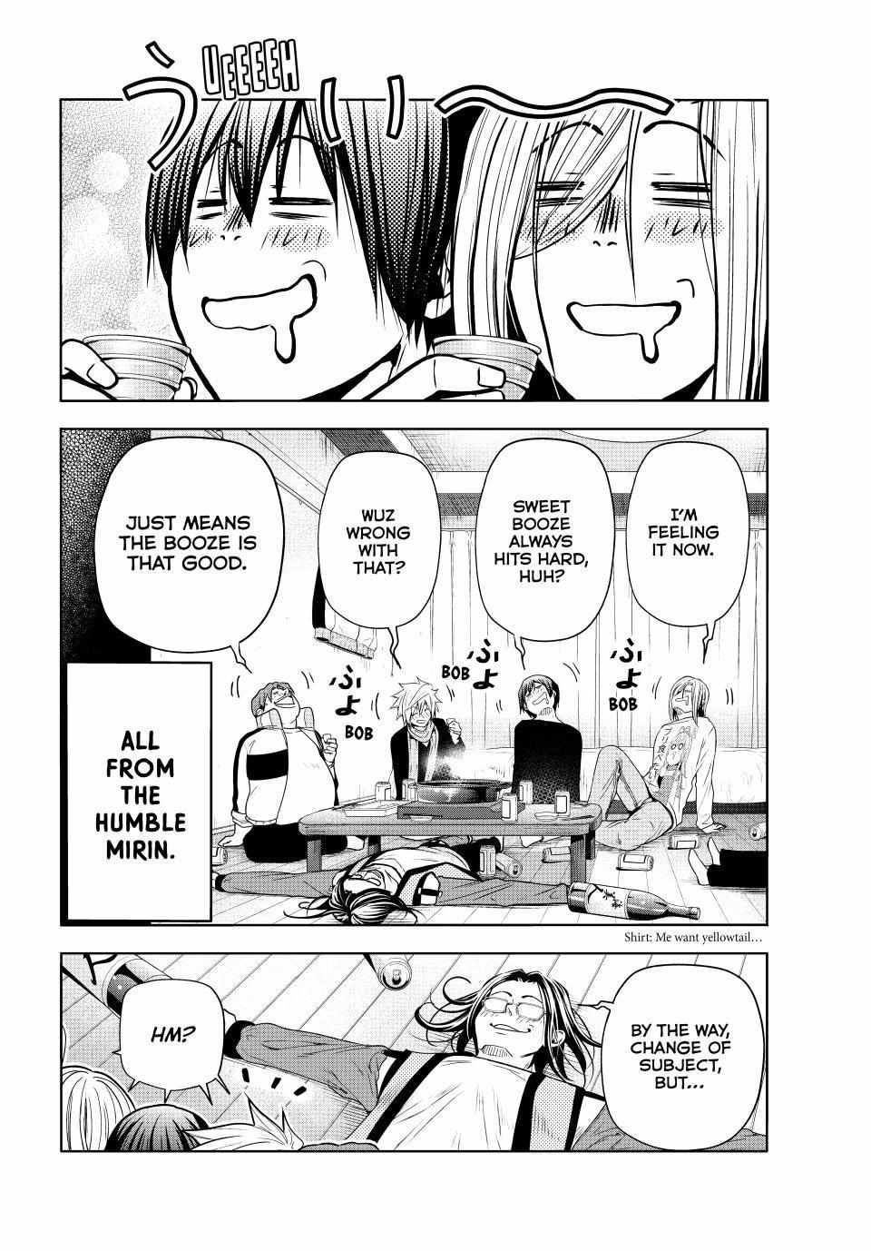 Grand Blue Manga Chapter 96 page 14 - Collective Inteligence scene