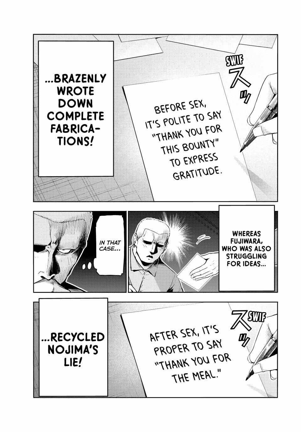 Grand Blue Manga Chapter 96 page 23 - Collective Inteligence scene