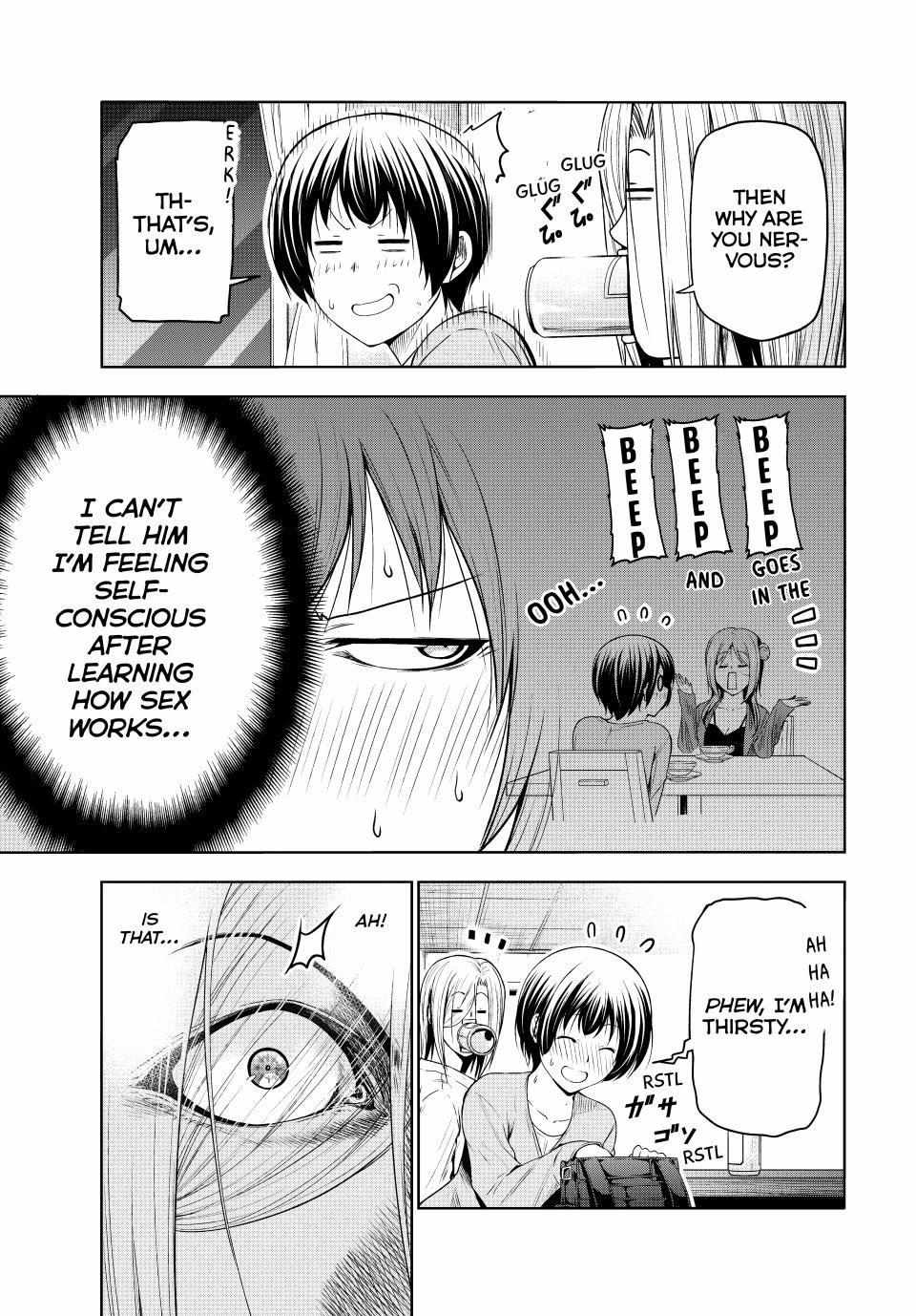 Grand Blue Manga Chapter 97 page 20 - Dressed for Success scene