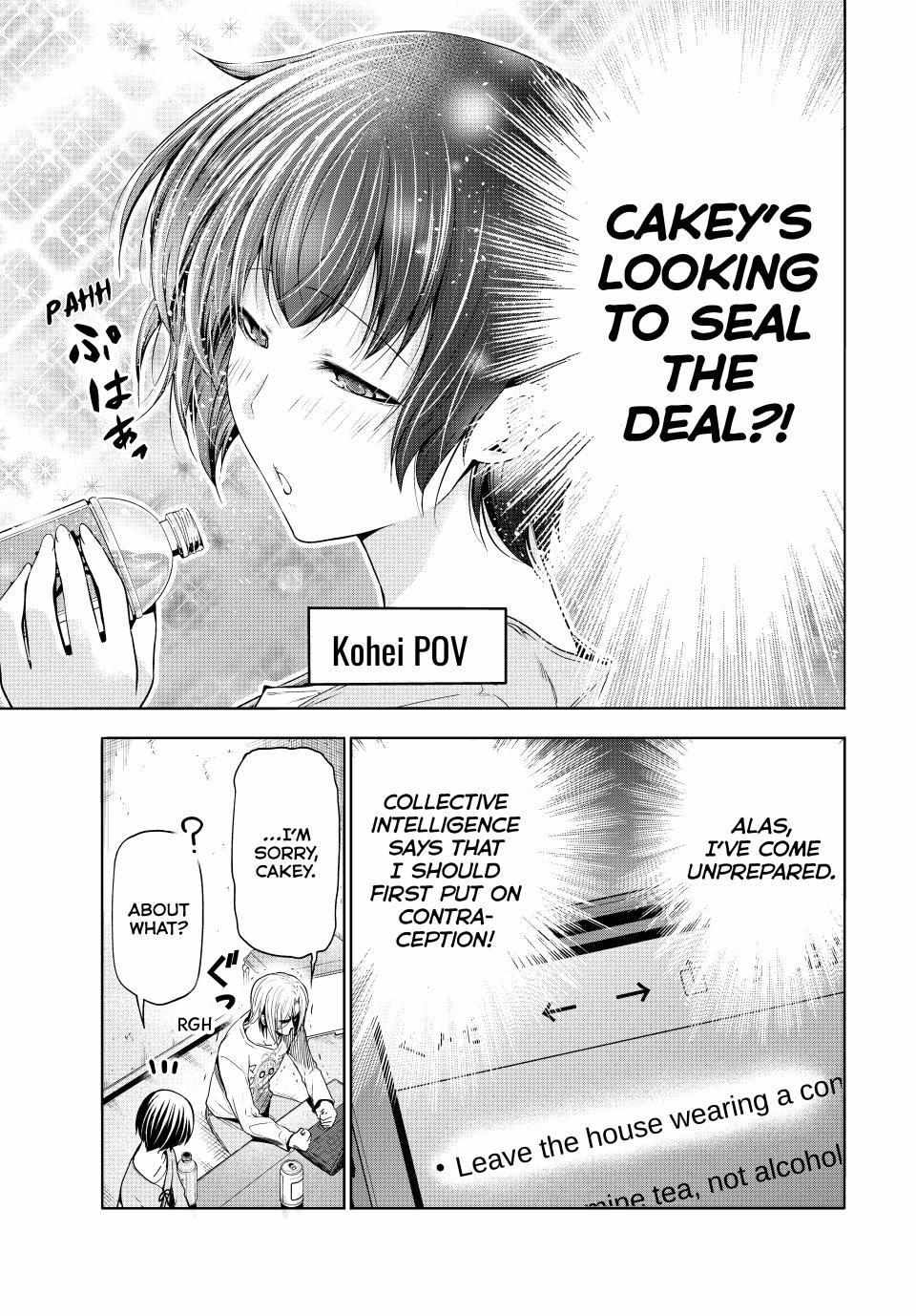 Grand Blue Manga Chapter 97 page 22 - Dressed for Success scene