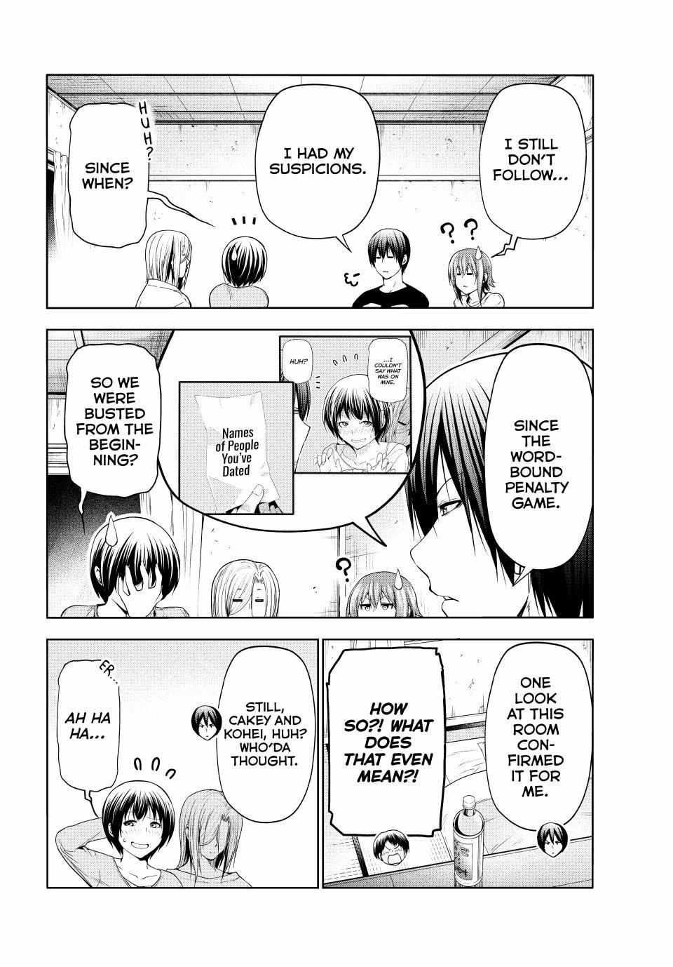 Grand Blue Manga Chapter 97 page 40 - Dressed for Success scene