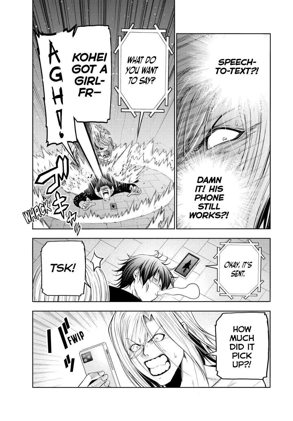 Grand Blue Manga Chapter 98 page 11 - Risk Factor scene