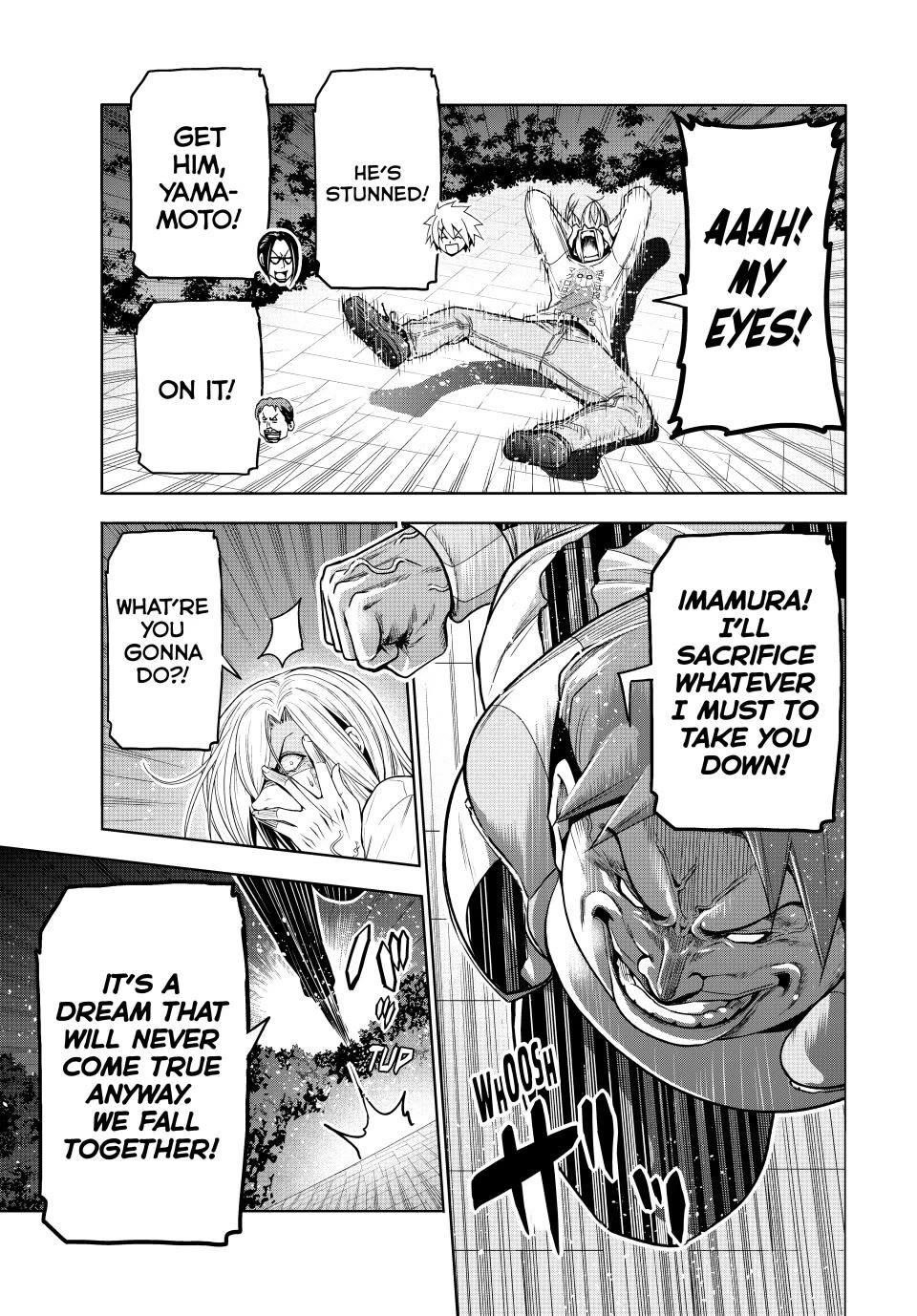 Grand Blue Manga Chapter 98 page 20 - Risk Factor scene