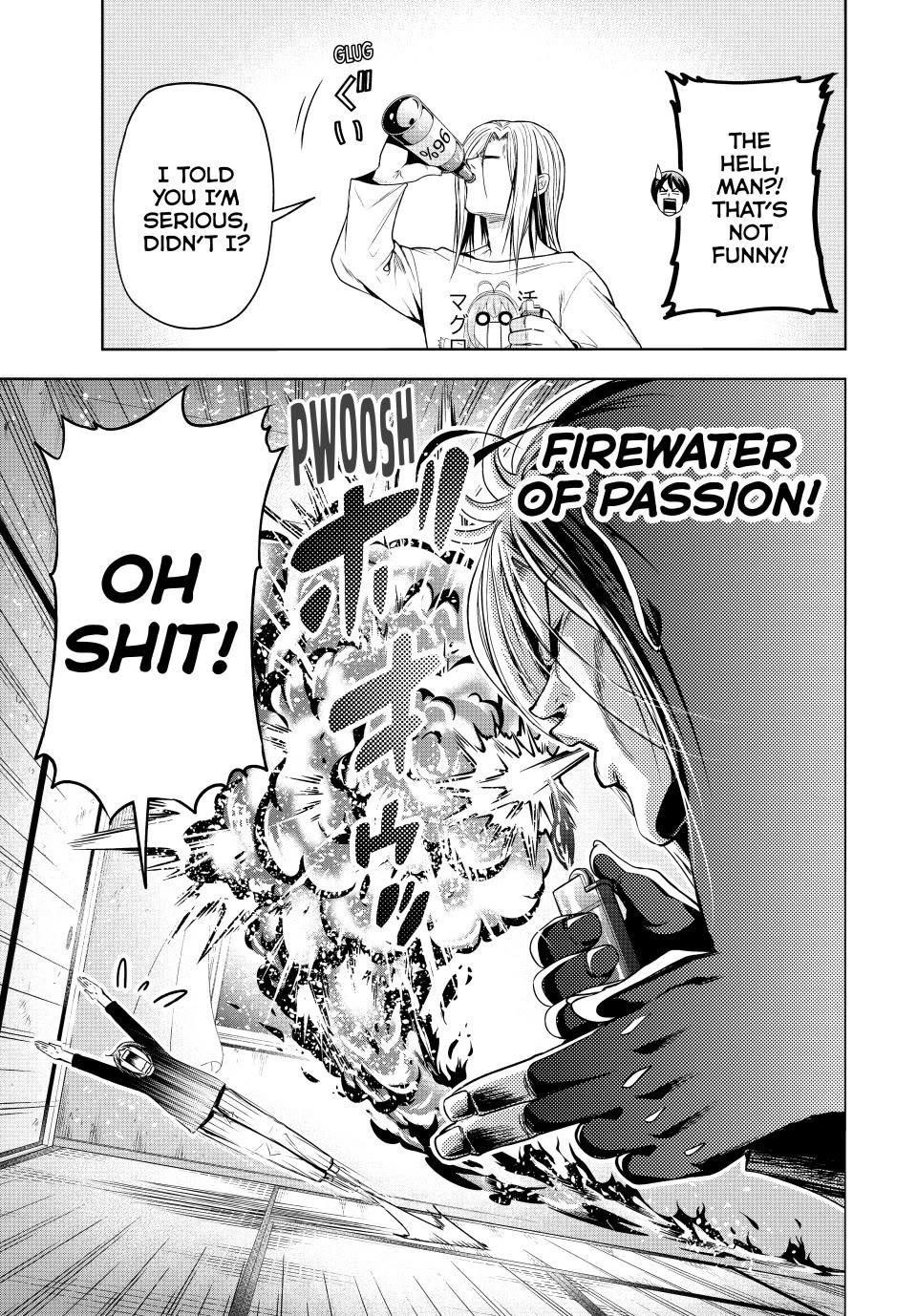 Grand Blue Manga Chapter 98 page 3 - Risk Factor scene