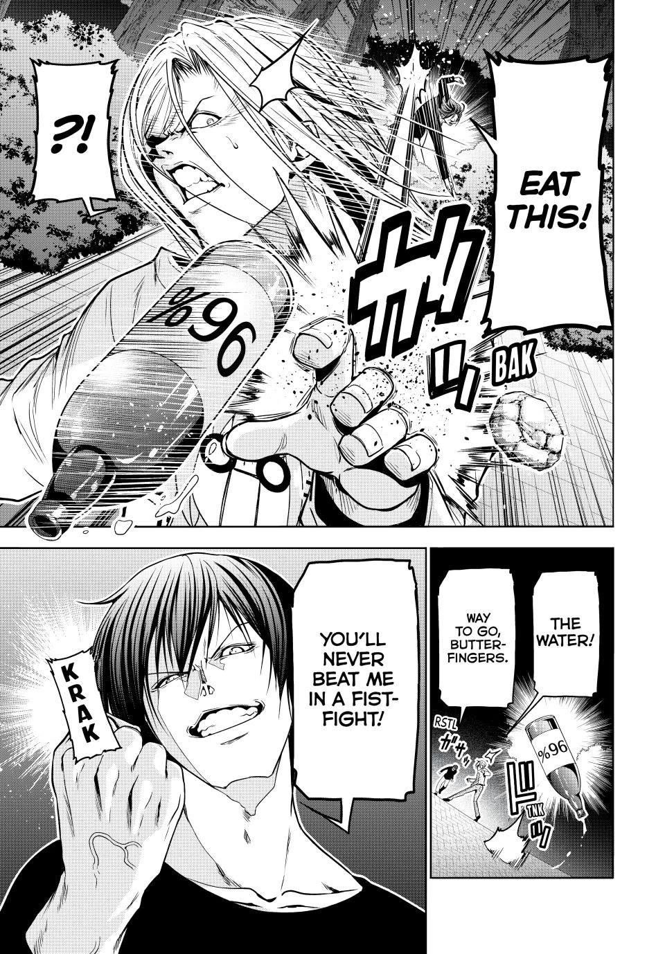 Grand Blue Manga Chapter 98 page 7 - Risk Factor scene