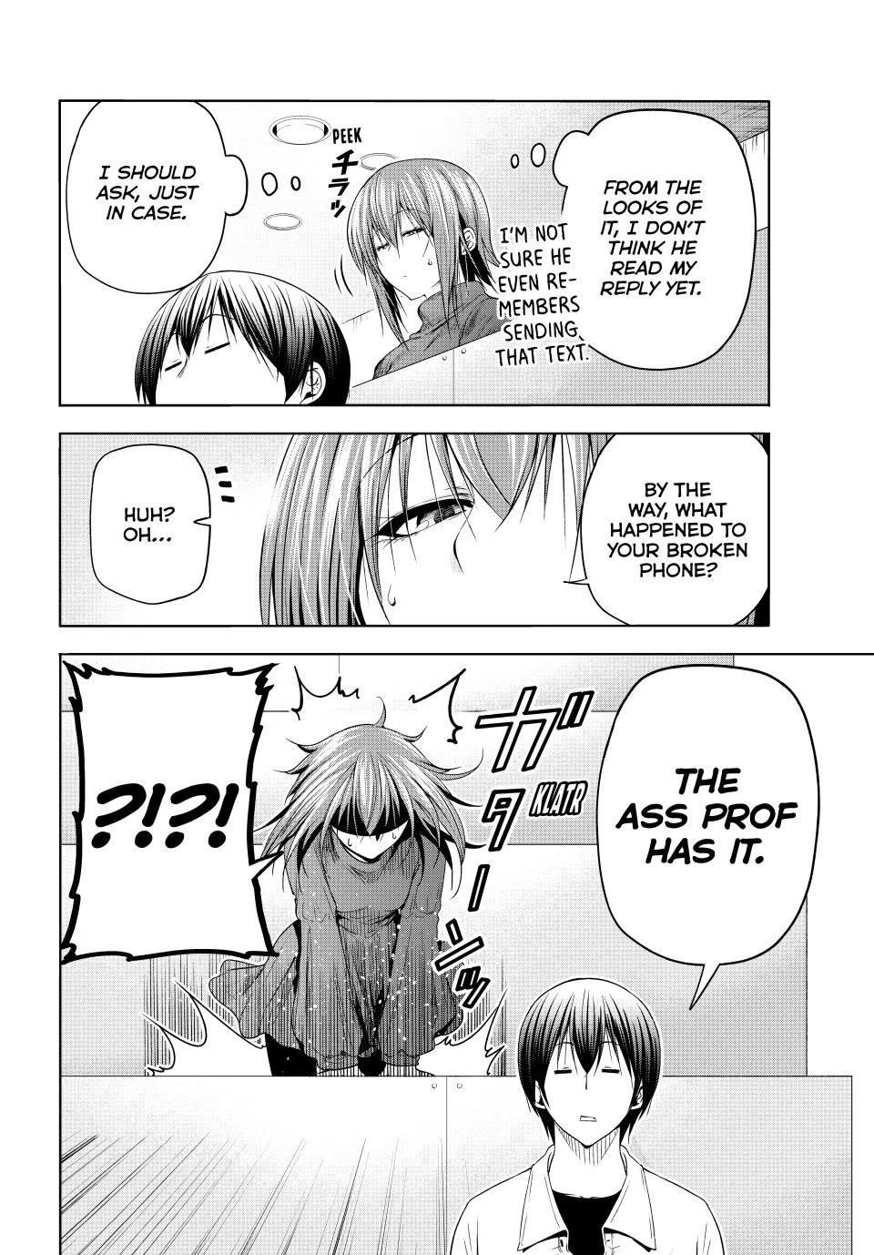 Grand Blue Manga Chapter 99 page 12 - Proposal scene