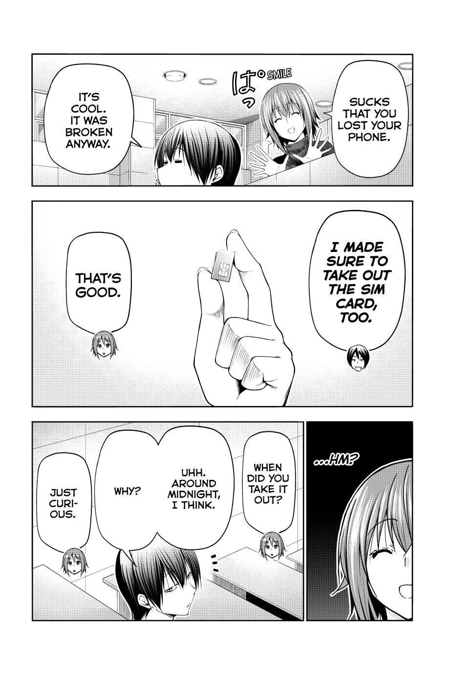 Grand Blue Manga Chapter 99 page 14 - Proposal scene