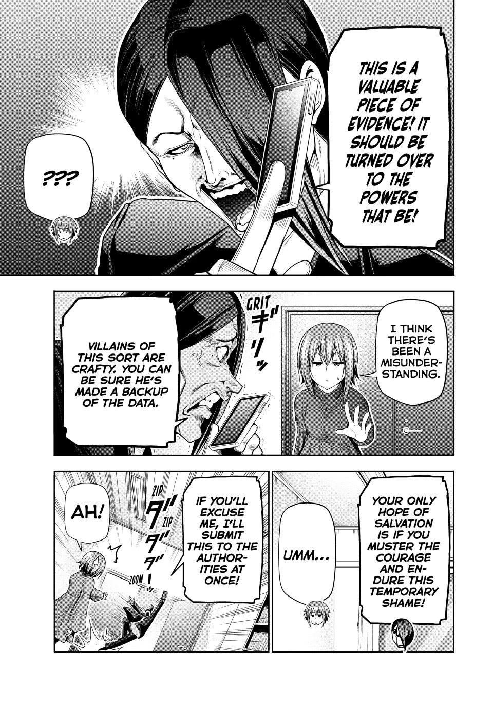 Grand Blue Manga Chapter 99 page 23 - Proposal scene