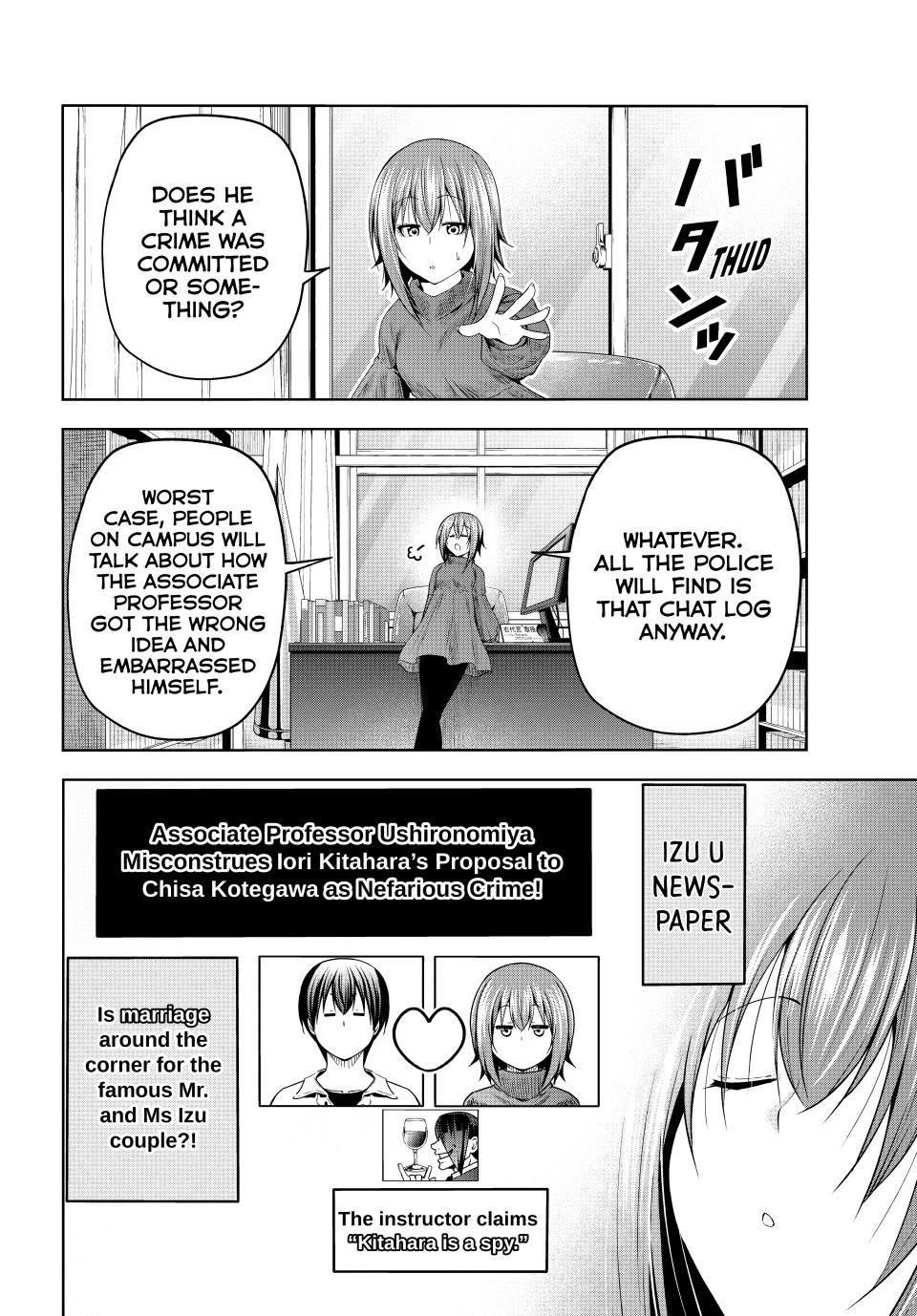 Grand Blue Manga Chapter 99 page 24 - Proposal scene