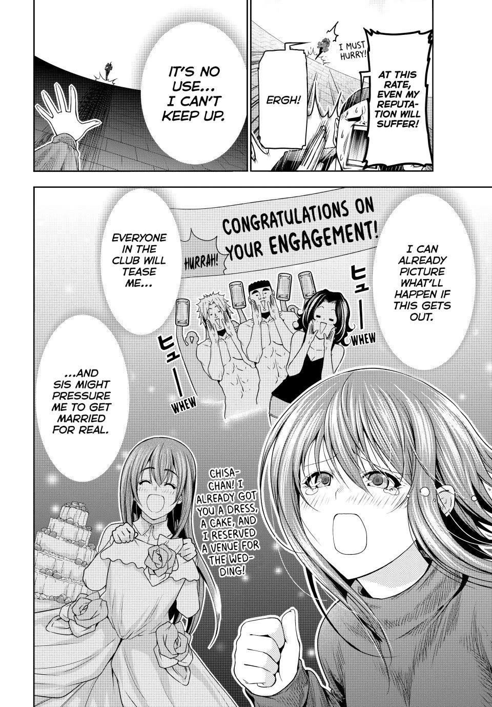 Grand Blue Manga Chapter 99 page 28 - Proposal scene