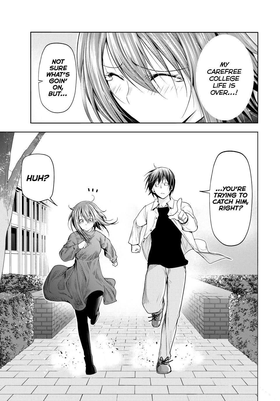 Grand Blue Manga Chapter 99 page 29 - Proposal scene