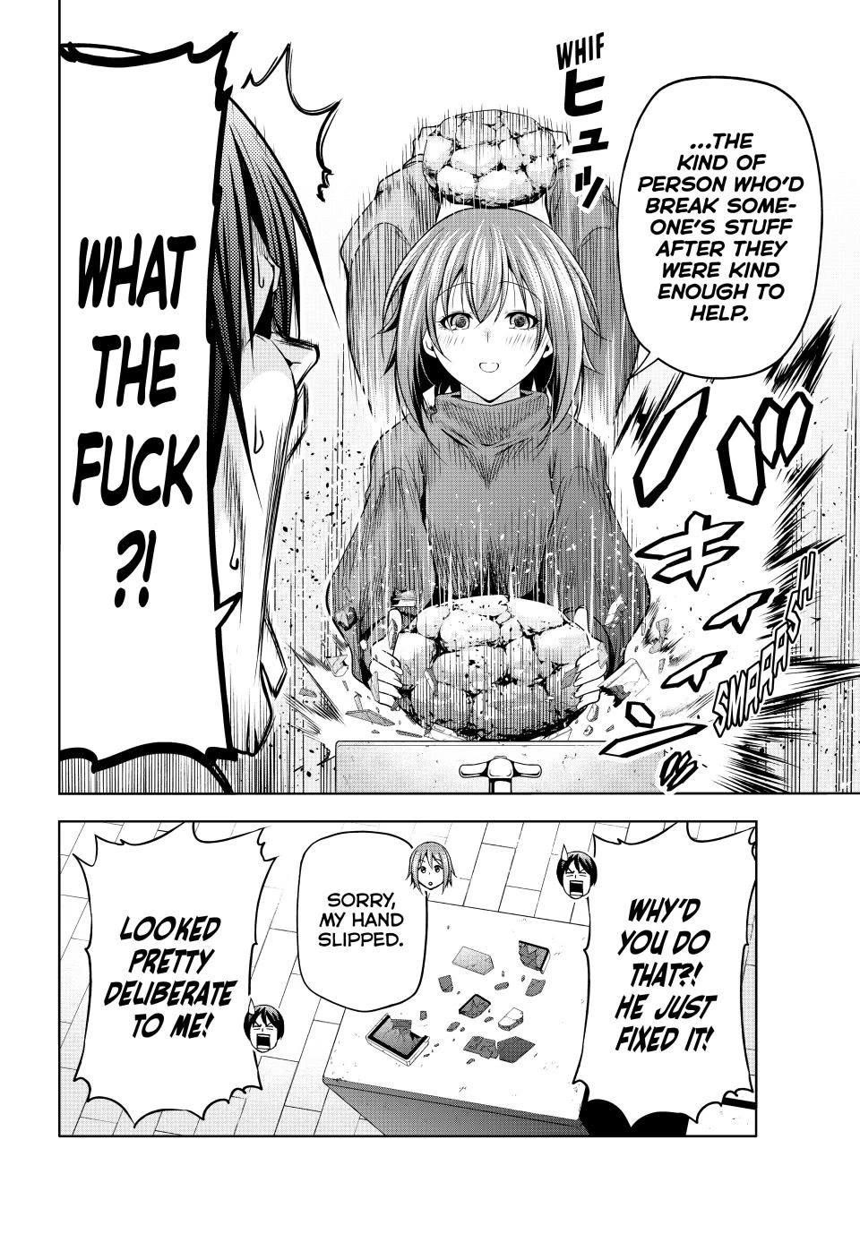 Grand Blue Manga Chapter 99 page 34 - Proposal scene