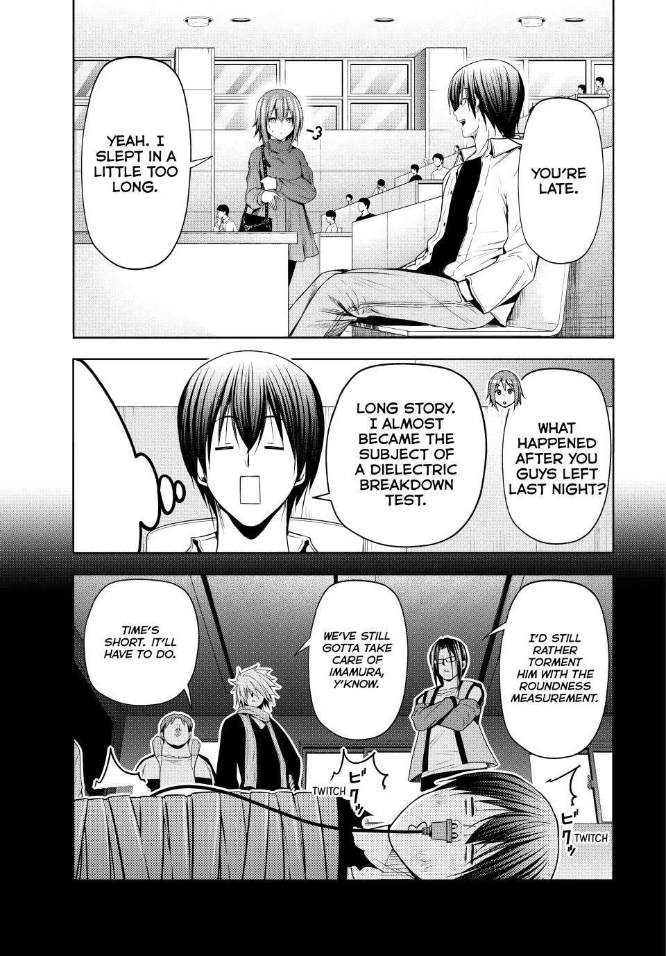 Grand Blue Manga Chapter 99 page 9 - Proposal scene